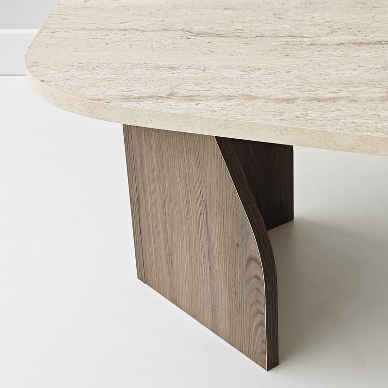 Berriaren Skrivbord 100x35x60 cm - Travertine Walnut - Möbler - Bord & matgrupper - Kontorsbord - Skrivbord