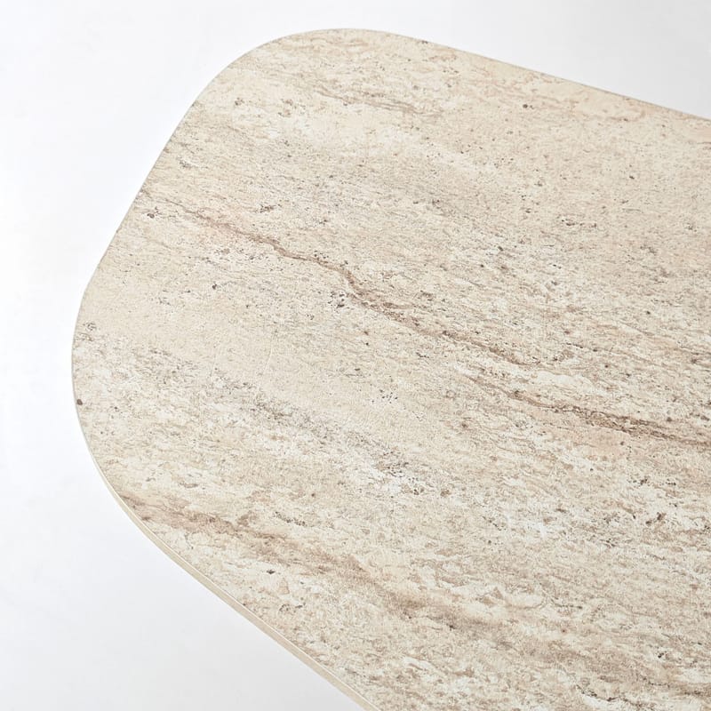 Berriaren Skrivbord 100x35x60 cm - Travertine Walnut - Möbler - Bord & matgrupper - Kontorsbord - Skrivbord