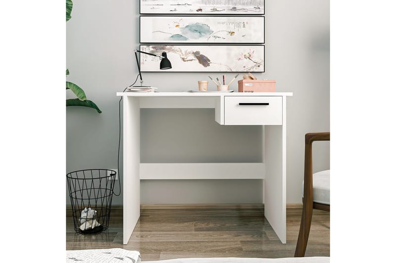 Bralis Skrivbord 45x90 cm - Vit - Möbler - Bord & matgrupper - Kontorsbord - Skrivbord
