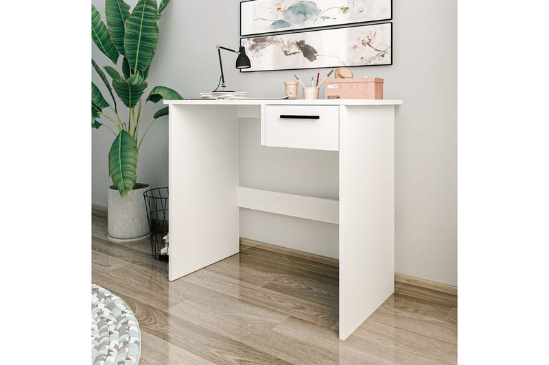 Bralis Skrivbord 45x90 cm - Vit - Möbler - Bord & matgrupper - Kontorsbord - Skrivbord