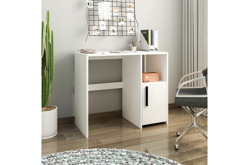 Brenn Skrivbord 45x90 cm - Vit - Möbler - Bord & matgrupper - Kontorsbord - Skrivbord