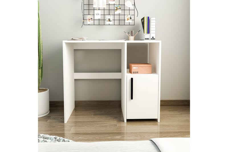 Brenn Skrivbord 45x90 cm - Vit - Möbler - Bord & matgrupper - Kontorsbord - Skrivbord