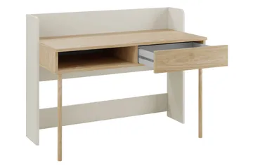 Buhan Skrivbord 60x124 cm - Beige/Brun - Möbler - Bord & matgrupper - Kontorsbord - Skrivbord