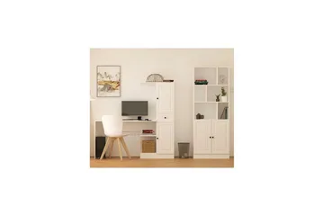Ceyron Skrivbord 40x155 cm - Matt Vit - Möbler - Bord & matgrupper - Kontorsbord - Skrivbord