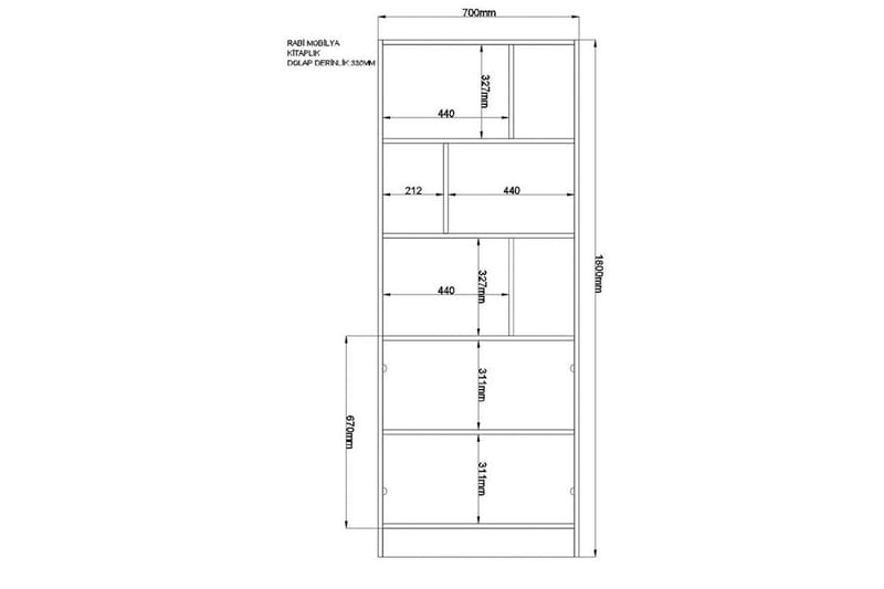Ceyron Skrivbord 40x155 cm - Matt Vit - Möbler - Bord & matgrupper - Kontorsbord - Skrivbord