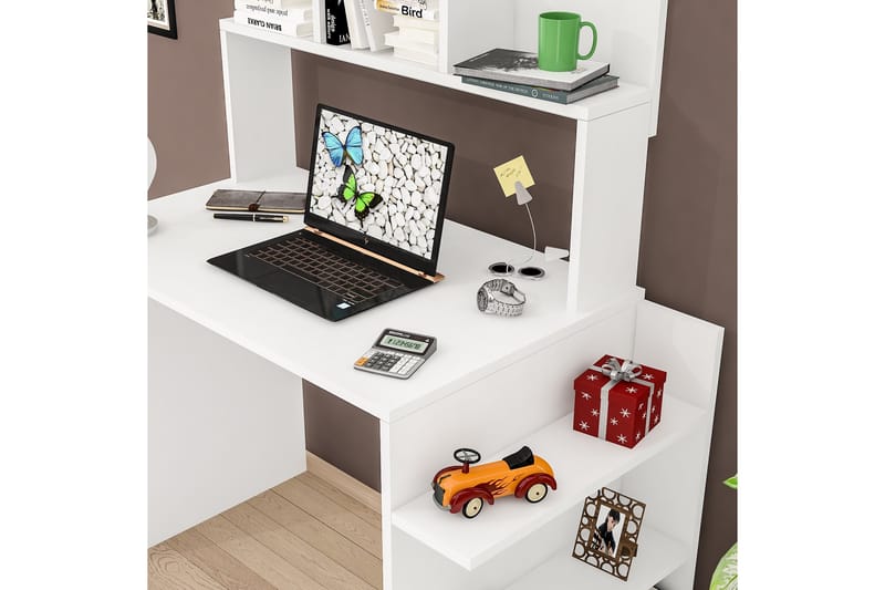 Chaing Skrivbord 104,5x55 cm Vit - Hanah Home - Möbler - Bord & matgrupper - Kontorsbord - Skrivbord