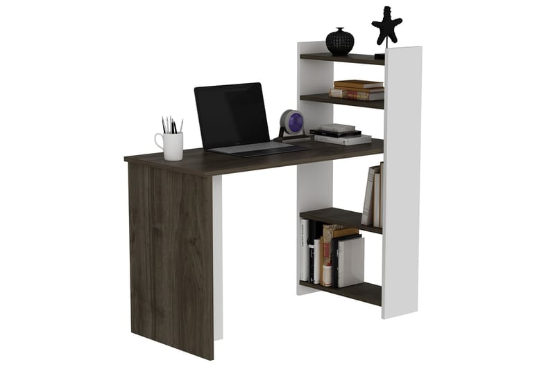 Chertsey Skrivbord 110x50 cm Brun/Vit - Hanah Home - Möbler - Bord & matgrupper - Kontorsbord - Skrivbord