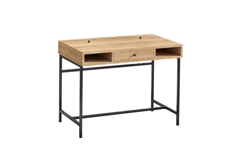 Cladells Skrivbord 60x100 cm, Ek/Svart