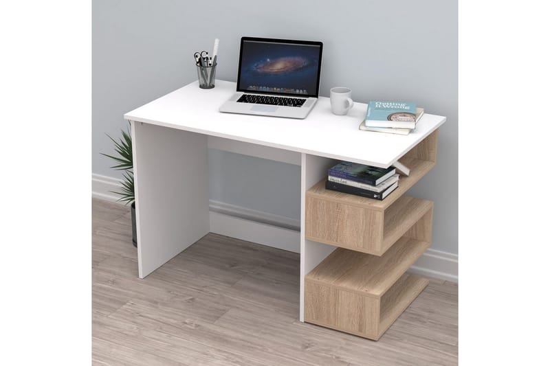 Coren Skrivbord 60x115 cm - Vit - Möbler - Bord & matgrupper - Kontorsbord - Skrivbord