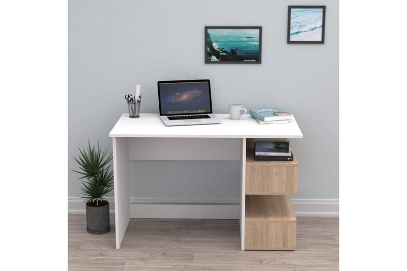 Coren Skrivbord 60x115 cm - Vit - Möbler - Bord & matgrupper - Kontorsbord - Skrivbord