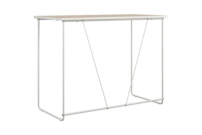 Dante Skrivbord i Trä med Metallstativ - Beige - Möbler - Bord & matgrupper - Kontorsbord - Skrivbord