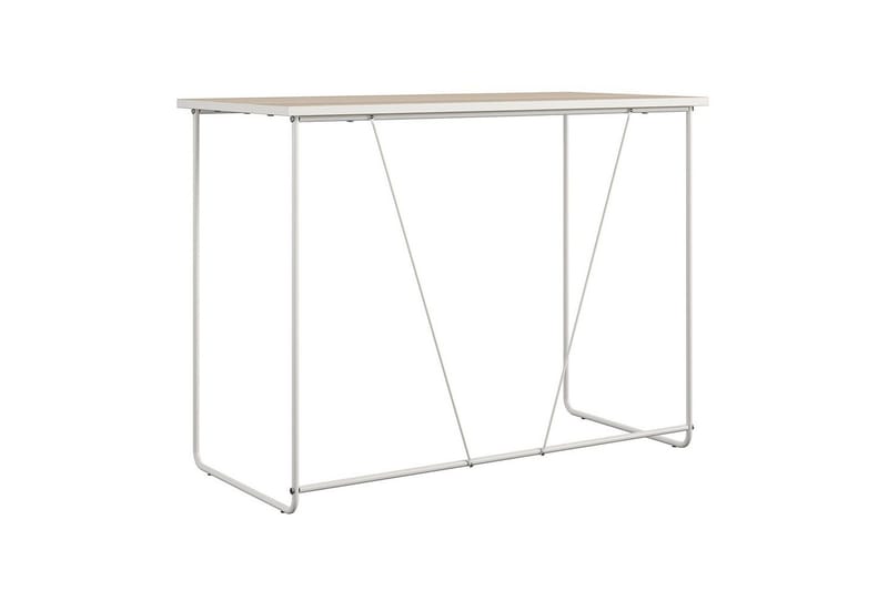 Dante Skrivbord i Trä med Metallstativ - Beige - Möbler - Bord & matgrupper - Kontorsbord - Skrivbord