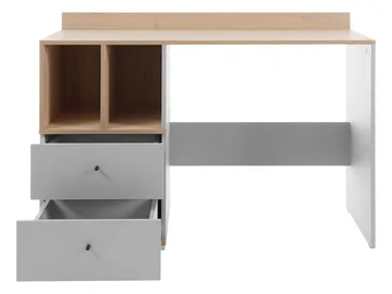 Edson Skrivbord 120 cm med Förvaring och Lådor i Målat Trä - Vit - Möbler - Bord & matgrupper - Kontorsbord - Skrivbord