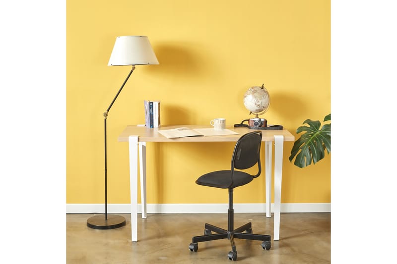Eridanos Skrivbord 60x120 cm Brun/Vit - Hanah Home - Möbler - Bord & matgrupper - Kontorsbord - Skrivbord