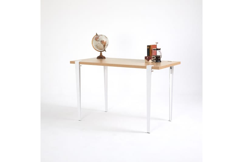 Eridanos Skrivbord 60x120 cm Brun/Vit - Hanah Home - Möbler - Bord & matgrupper - Kontorsbord - Skrivbord