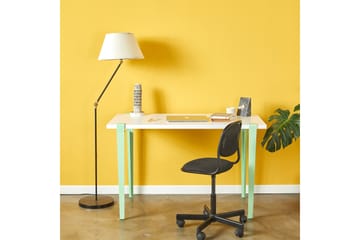 Eridanos Skrivbord 60x120 cm Vit/Blå/Grön