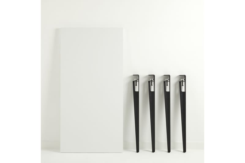 Eridanos Skrivbord 60x120 cm Vit/Svart - Hanah Home - Möbler - Bord & matgrupper - Kontorsbord - Skrivbord