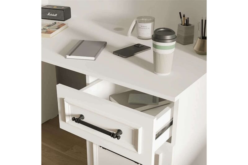 Erylis Skrivbord 60x120 cm - Vit - Möbler - Bord & matgrupper - Kontorsbord - Skrivbord