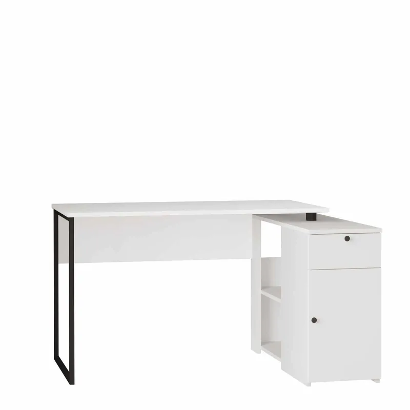 Fenvik Skrivbord 129,8x70x90 cm, Vit