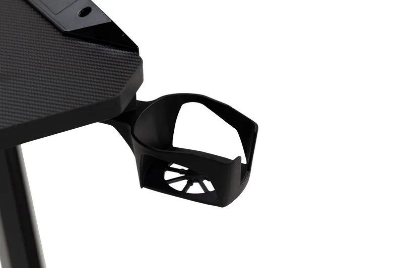 Areni Gamingbord LED-ljus 140 cm med Mugg- & Hörlurshållare - Svart - Möbler - Bord & matgrupper - Kontorsbord - Gamingbord