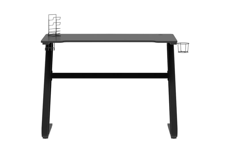 Gamingskrivbord med ZZ-formade ben svart 110x60x75 cm - Svart - Möbler - Bord & matgrupper - Kontorsbord - Gamingbord