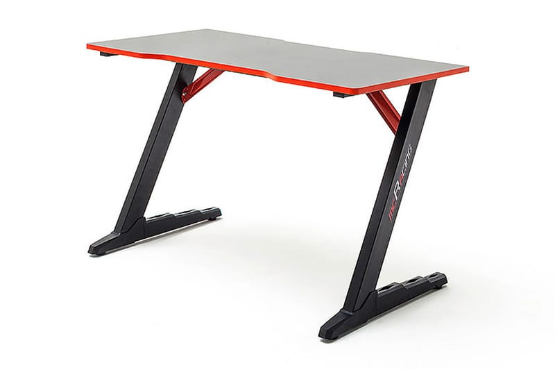 Tracis Gamingbord 120 cm - Svart/Röd - Gamingbord