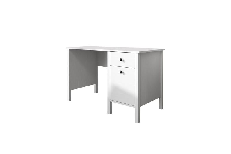 Grado Skrivbord 60x120 cm, Natur/Vit