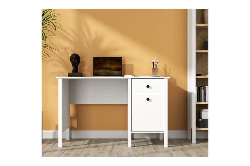 Grado Skrivbord 60x120 cm - Natur/Vit - Möbler - Bord & matgrupper - Kontorsbord - Skrivbord