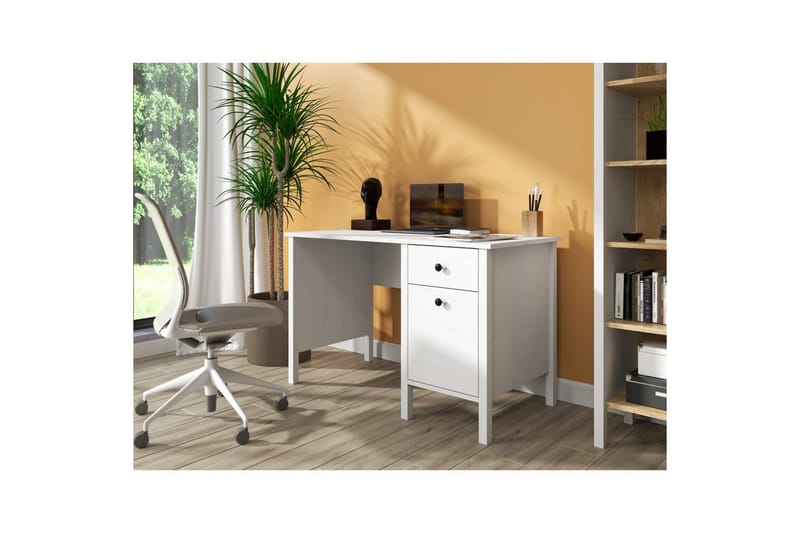 Grado Skrivbord 60x120 cm - Natur/Vit - Möbler - Bord & matgrupper - Kontorsbord - Skrivbord