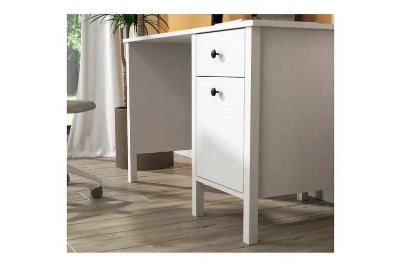 Grado Skrivbord 60x120 cm - Natur/Vit - Möbler - Bord & matgrupper - Kontorsbord - Skrivbord