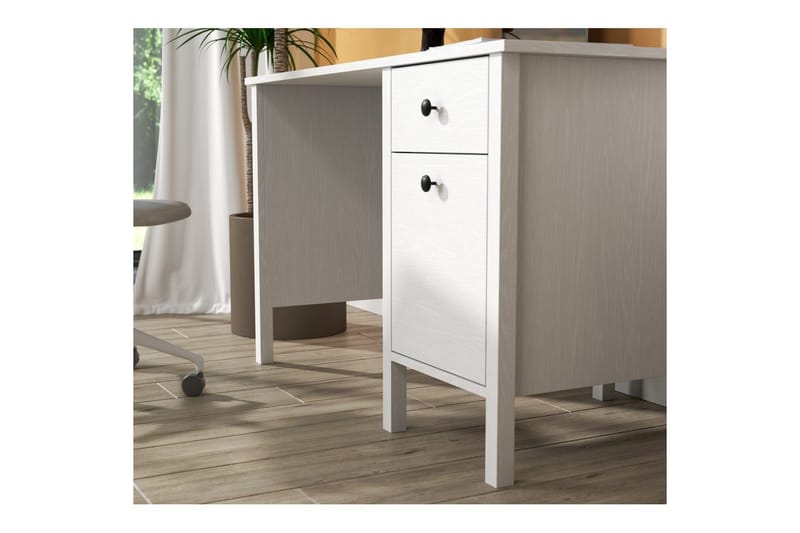 Grado Skrivbord 60x120 cm - Natur/Vit - Möbler - Bord & matgrupper - Kontorsbord - Skrivbord