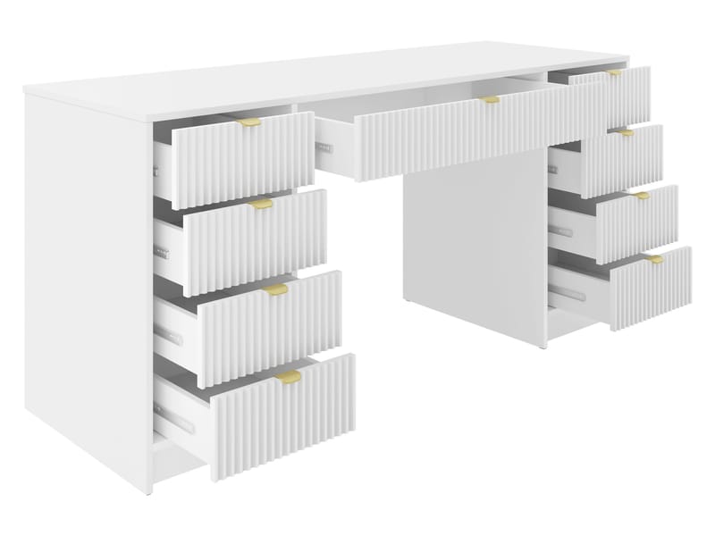 Gudelia Skrivbord 154 cm - brun - Möbler - Bord & matgrupper - Kontorsbord - Skrivbord