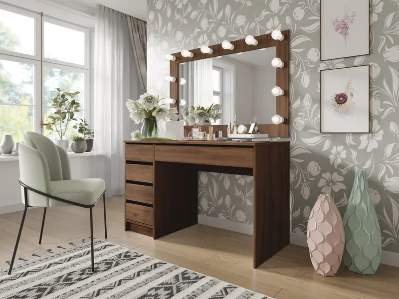 Harland Skrivbord 120 cm - brun - Möbler - Bord & matgrupper - Kontorsbord - Skrivbord