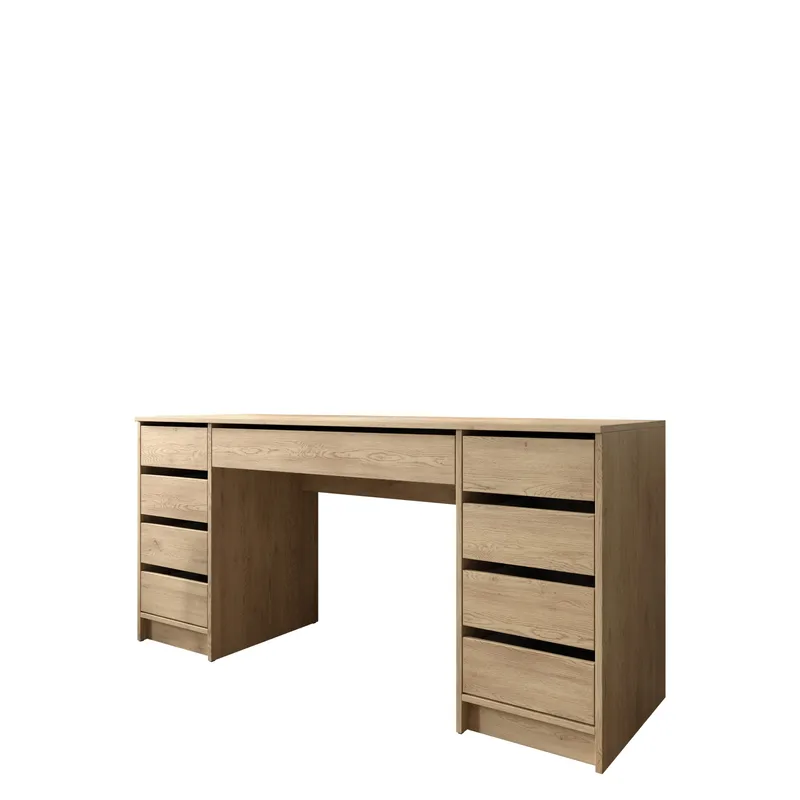 Harland Skrivbord 154 cm - ljusbrun - Möbler - Bord & matgrupper - Kontorsbord - Skrivbord