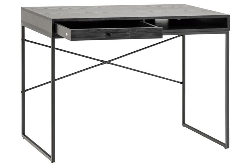 Hartsoe Skrivbord 45 cm - Svart - Möbler - Bord & matgrupper - Kontorsbord - Skrivbord