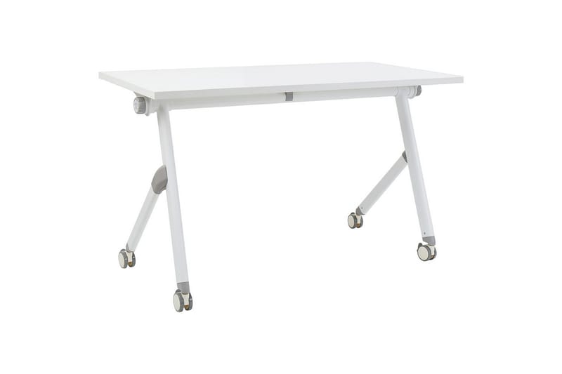 Hopfällbart skrivbord Bendi Vit, 120x60x75 cm - Vit, 120x60x75 cm - Möbler - Bord & matgrupper - Kontorsbord - Skrivbord
