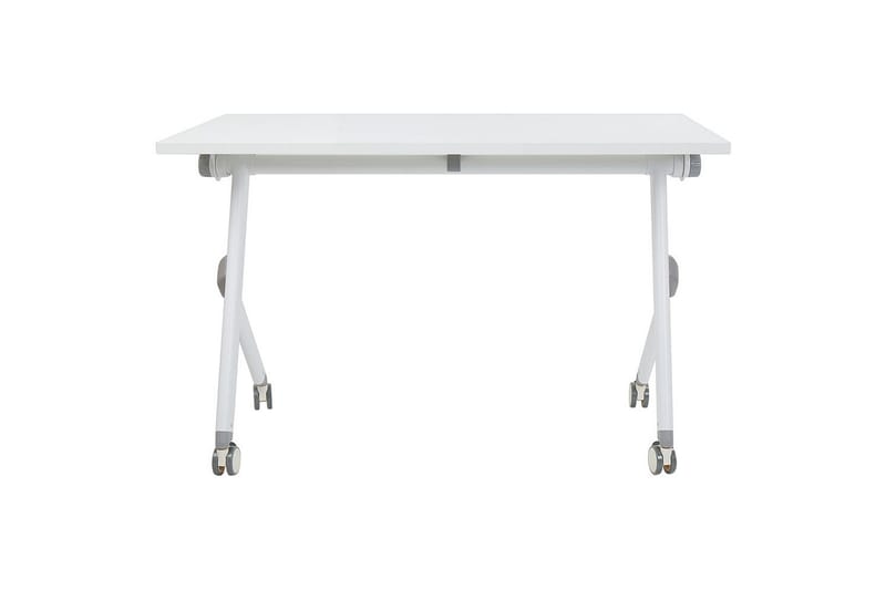 Hopfällbart skrivbord Bendi Vit, 120x60x75 cm - Vit, 120x60x75 cm - Möbler - Bord & matgrupper - Kontorsbord - Skrivbord