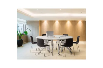Hopfällbart skrivbord Bendi Vit, 90x64x75 cm - Vit, 90x64x75 cm - Möbler - Bord & matgrupper - Kontorsbord - Skrivbord