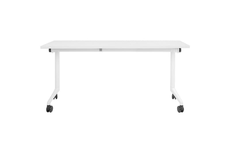 Hopfällbart skrivbord Cavi Vit, 160x60x75 cm - Vit, 160x60x75 cm - Möbler - Bord & matgrupper - Kontorsbord - Skrivbord