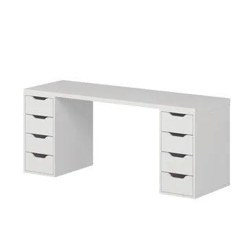 Horace Skrivbord 180x75x60 cm - Vit - Möbler - Bord & matgrupper - Kontorsbord - Skrivbord