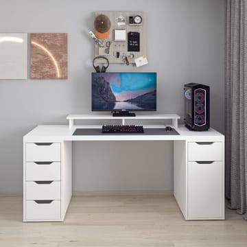 Horace Skrivbord 180x75x60 cm - Vit - Möbler - Bord & matgrupper - Kontorsbord - Skrivbord