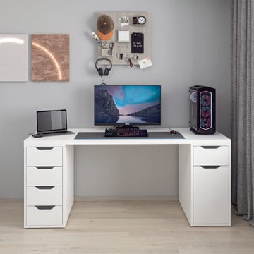 Horace Skrivbord 180x75x60 cm - Vit - Möbler - Bord & matgrupper - Kontorsbord - Skrivbord