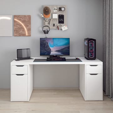 Horace Skrivbord 180x75x60 cm - Vit - Möbler - Bord & matgrupper - Kontorsbord - Skrivbord