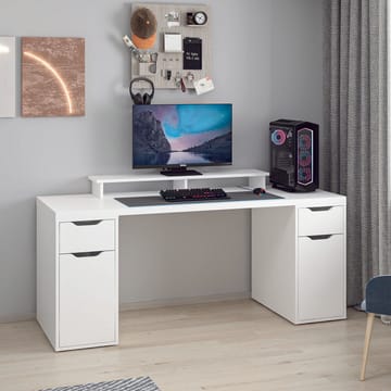 Horace Skrivbord 180x75x60 cm - Vit - Möbler - Bord & matgrupper - Kontorsbord - Skrivbord