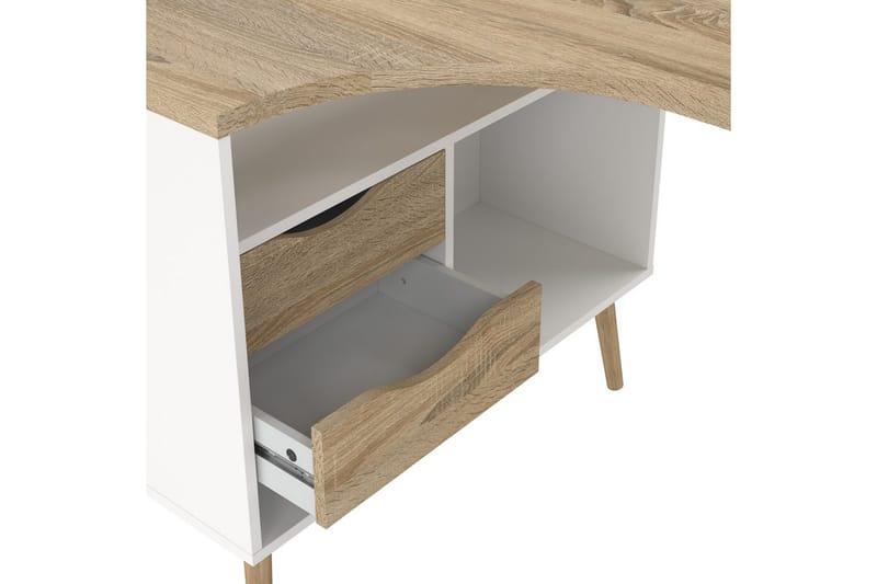 Hostafranc Skrivbord 81x145,1 cm - Natur - Möbler - Bord & matgrupper - Kontorsbord - Skrivbord