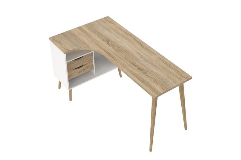 Hostafranc Skrivbord 81x145,1 cm - Natur - Möbler - Bord & matgrupper - Kontorsbord - Skrivbord