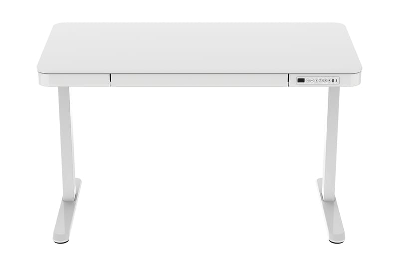 Kahchi Skrivbord 120 cm Höj och Sänkbar - Vit - Skrivbord