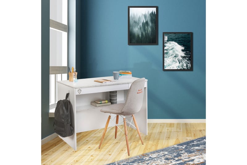 Kela Skrivbord 113x59 cm Flerfärgad - Hanah Home - Skrivbord