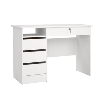 Klintberg Skrivbord 109 cm med Lådor i Trä - Vit - Möbler - Bord & matgrupper - Kontorsbord - Skrivbord