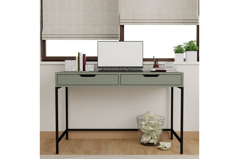 Loryn Skrivbord 55x120 cm - Grön - Möbler - Bord & matgrupper - Kontorsbord - Skrivbord